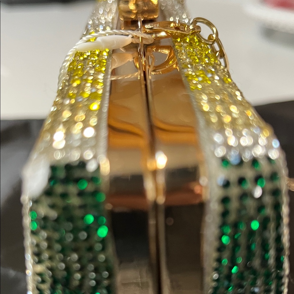 EVEVICTOR  Watermelon Slice Shape Crystal Clutch - Picture 11 of 14